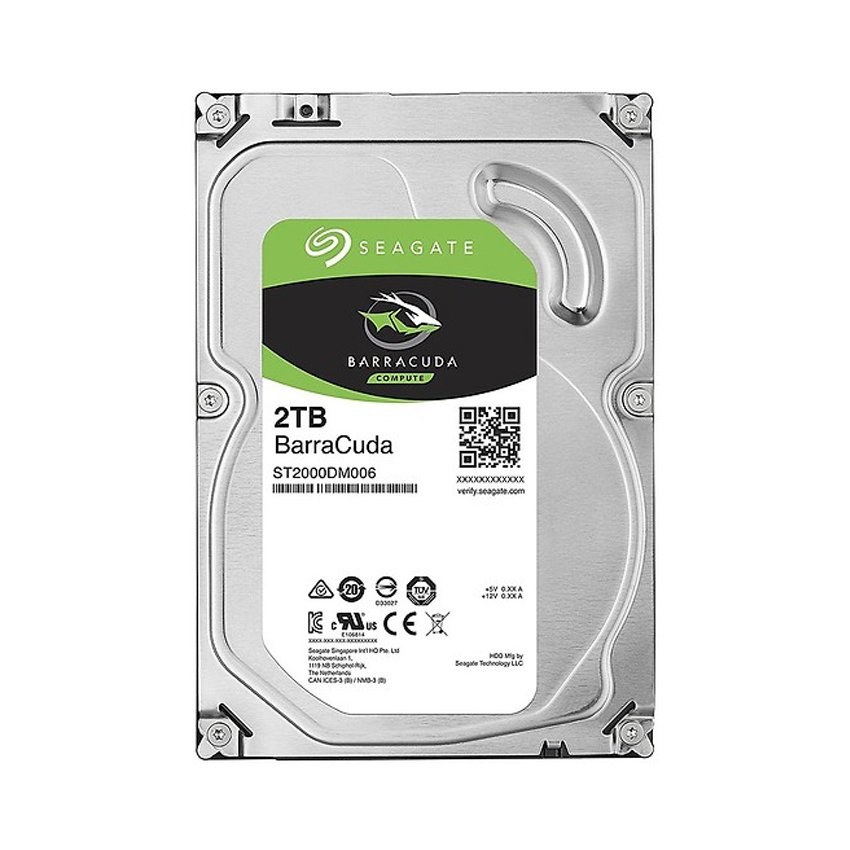 Ổ Cứng HDD SEAGATE Barracuda 4TB 3.5 inch 5400RPM, SATA III, 256MB Cache (ST4000DM004)