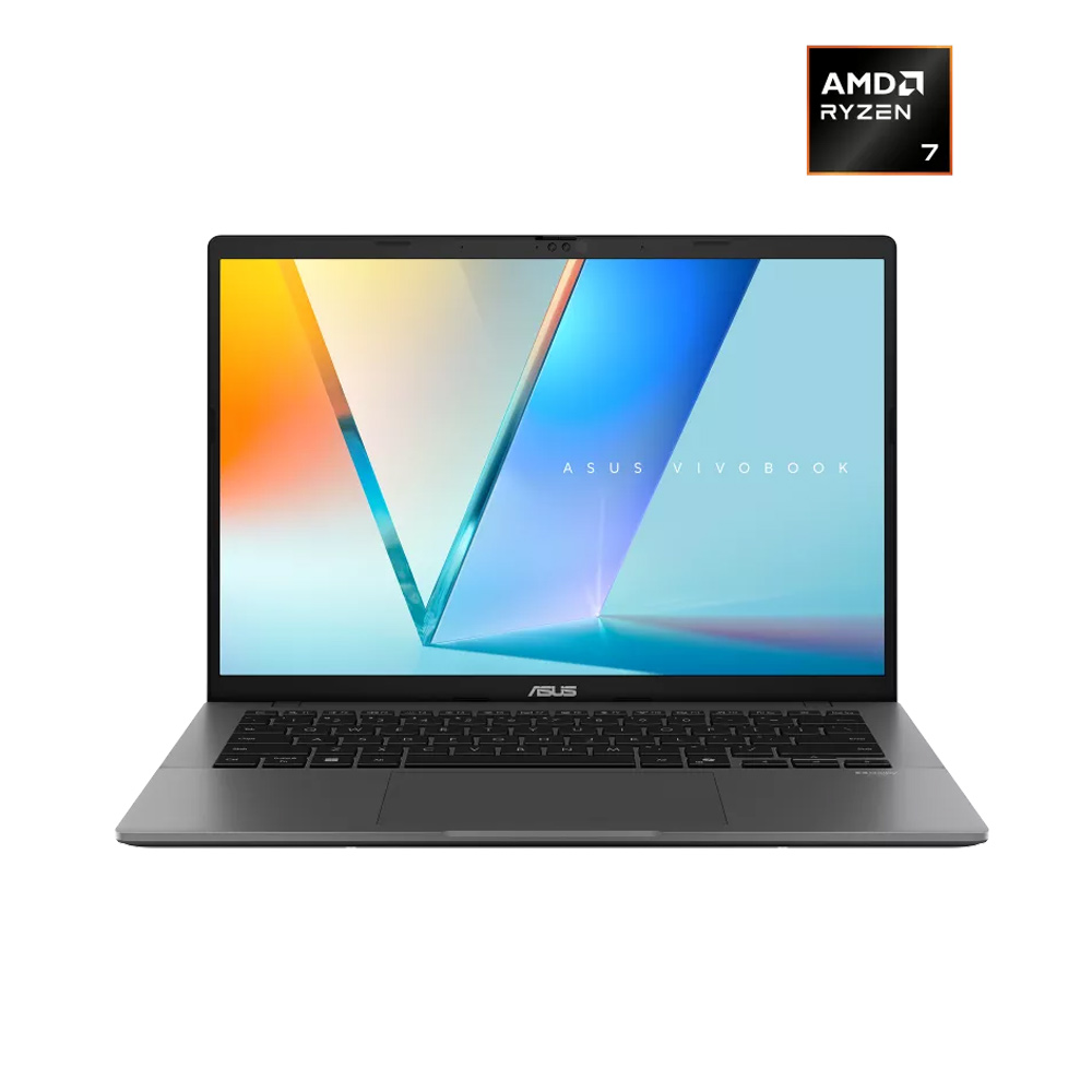 Laptop ASUS Vivobook S14 M3407HA-SF480W (AMD Ryzen 5 220 | AMD Radeon Graphics | 14.0-inch WUXGA | 16GB | 512GB | Windows 11 | Xám)
