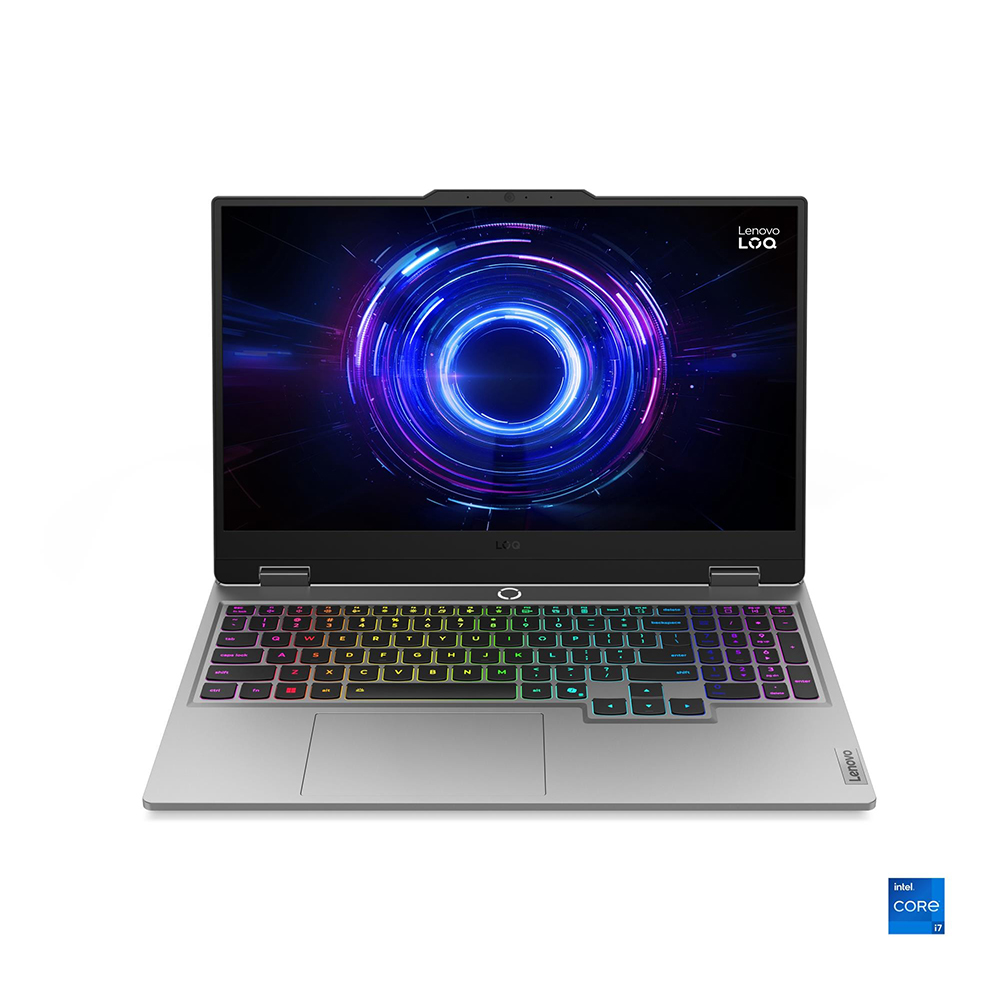 Máy tính xách tay Lenovo LOQ 15IRX10_83JE01AGVN, i7-13645HX, 16GB, 512GB SSD, RTX5050 8GB, 15.6" FHD AG 300nits 144Hz, 4C 60Wh, ax+BT, W11H 64, Xám (Luna Grey), 2Y WTY