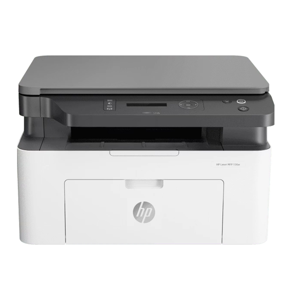 Máy in laser đen trắng HP 136W 4ZB86A (A4/A5/ In/ Copy/ Scan/ USB/ WIFI