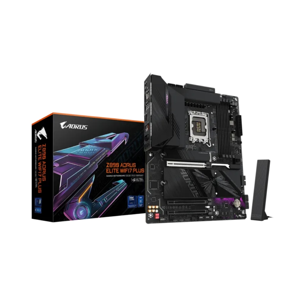 Mainboard Gigabyte Z890 AORUS ELITE WIFI7 Plus DDR5 (Wifi+Bluetooth+Thunderbolt 4)