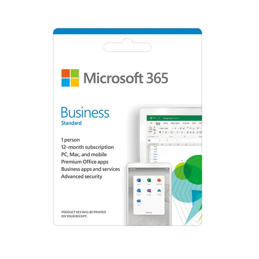 Phần mềm Microsoft 365 Business Standard - Annual - 12 tháng