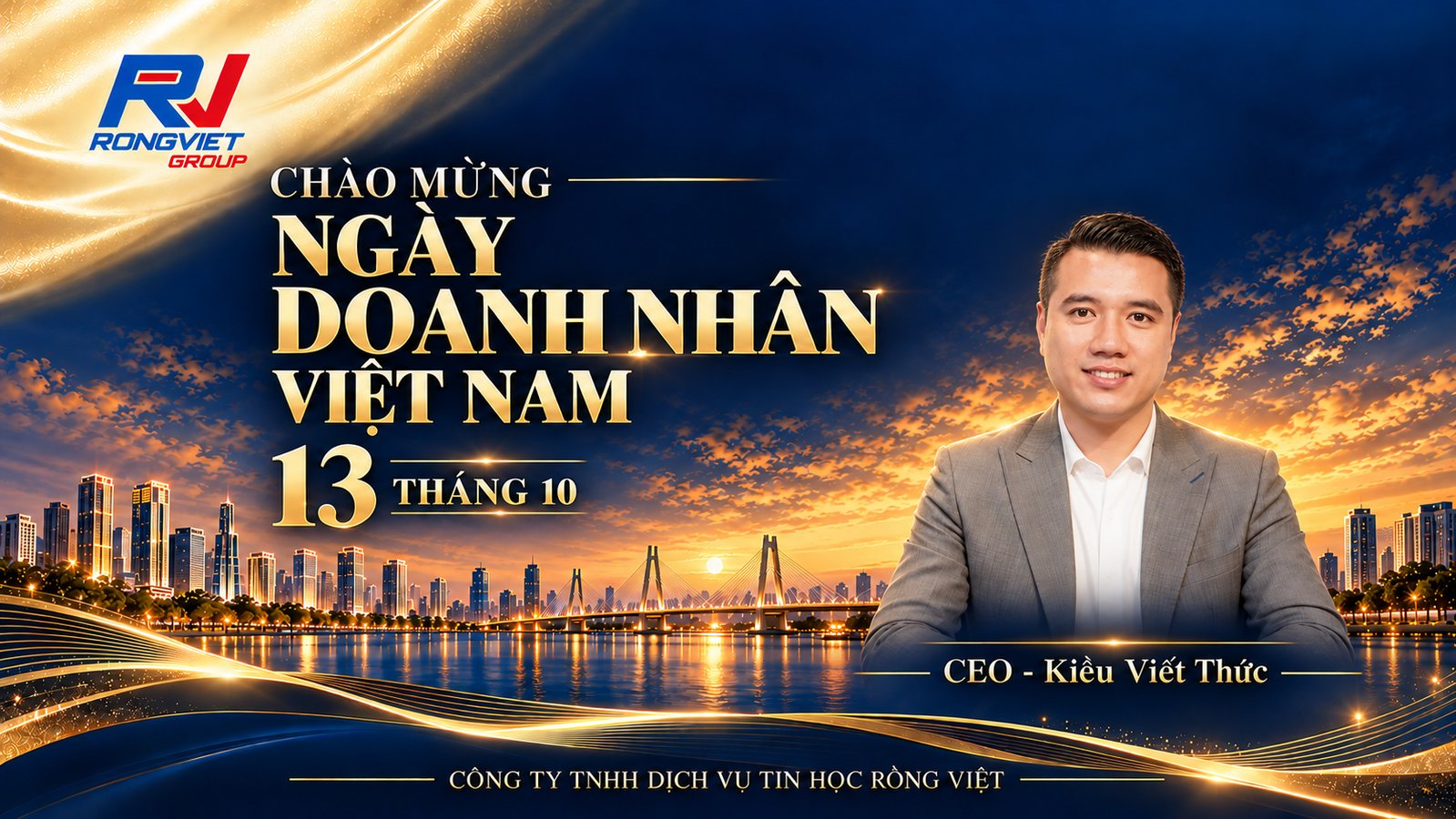 RỒNG VIỆT GROUP CHÀO MỪNG NGÀY DOANH NHÂN VIỆT NAM 13/10
