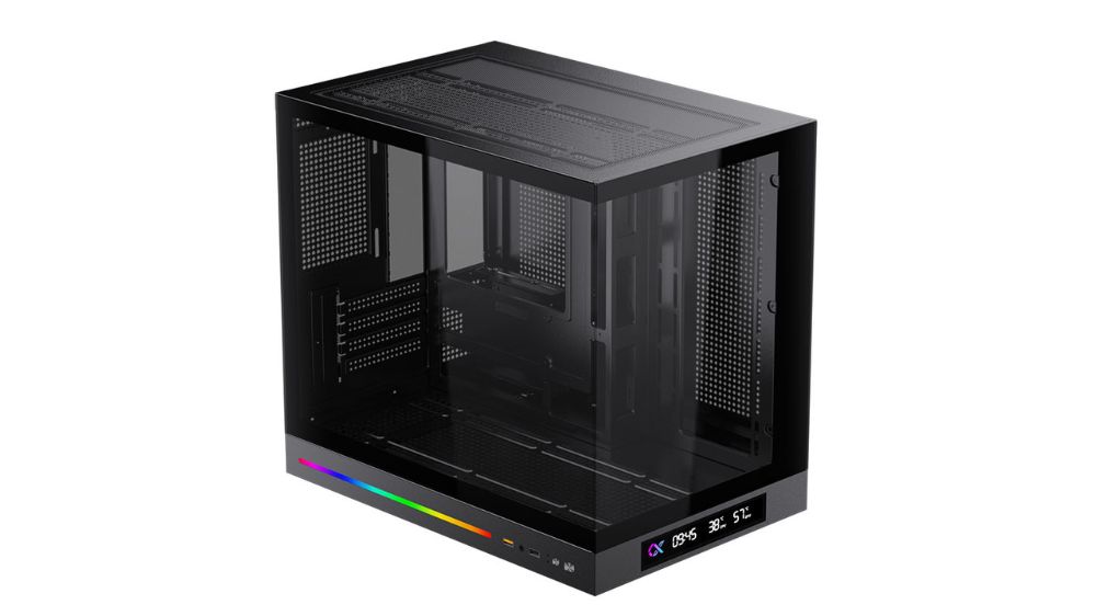 Vỏ case Xigmatek Cloud M DGT Black (mATX/ Màu Đen) - No Fan